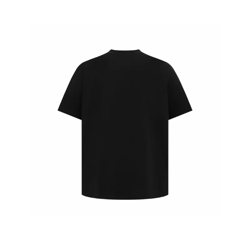 Street Loose Cotton Blended Fabric T Shirt Unisex-3