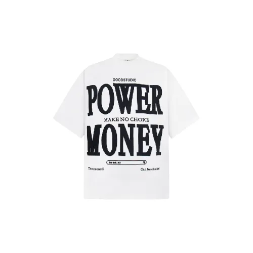 Plain Letter 100% Cotton T Shirt