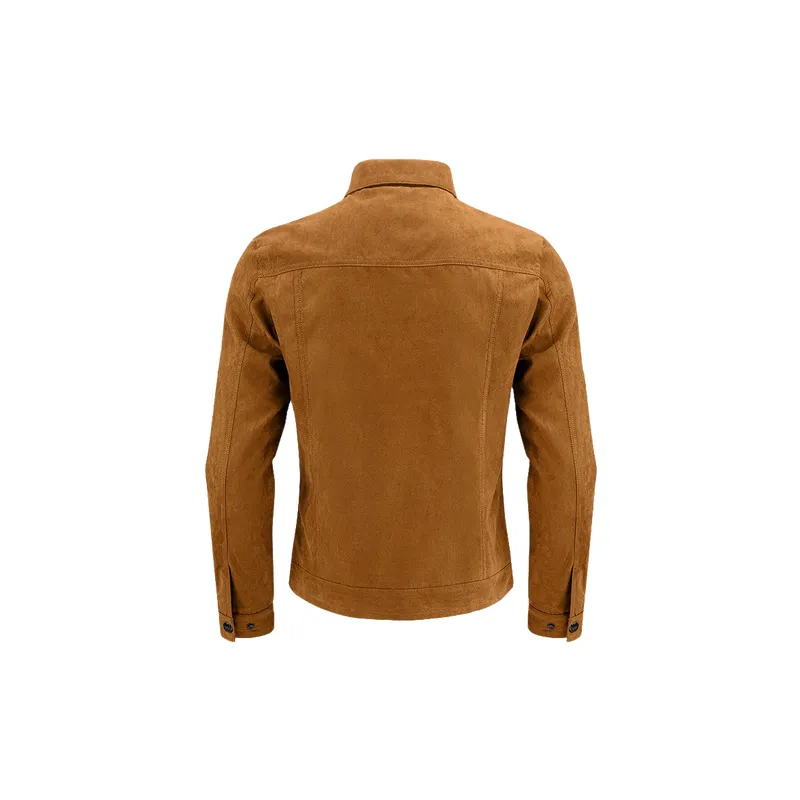 Casual Long Sleeve Corduroy Jacket-4