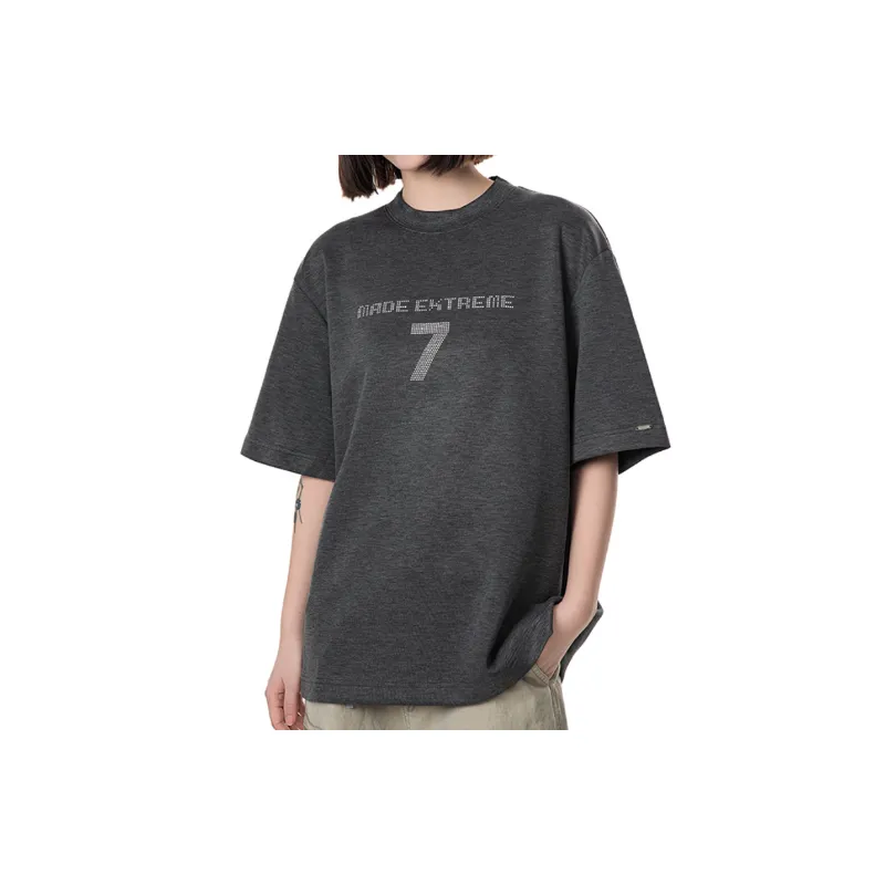 Casual Loose Blended Synthetic Fabrics T Shirt-10