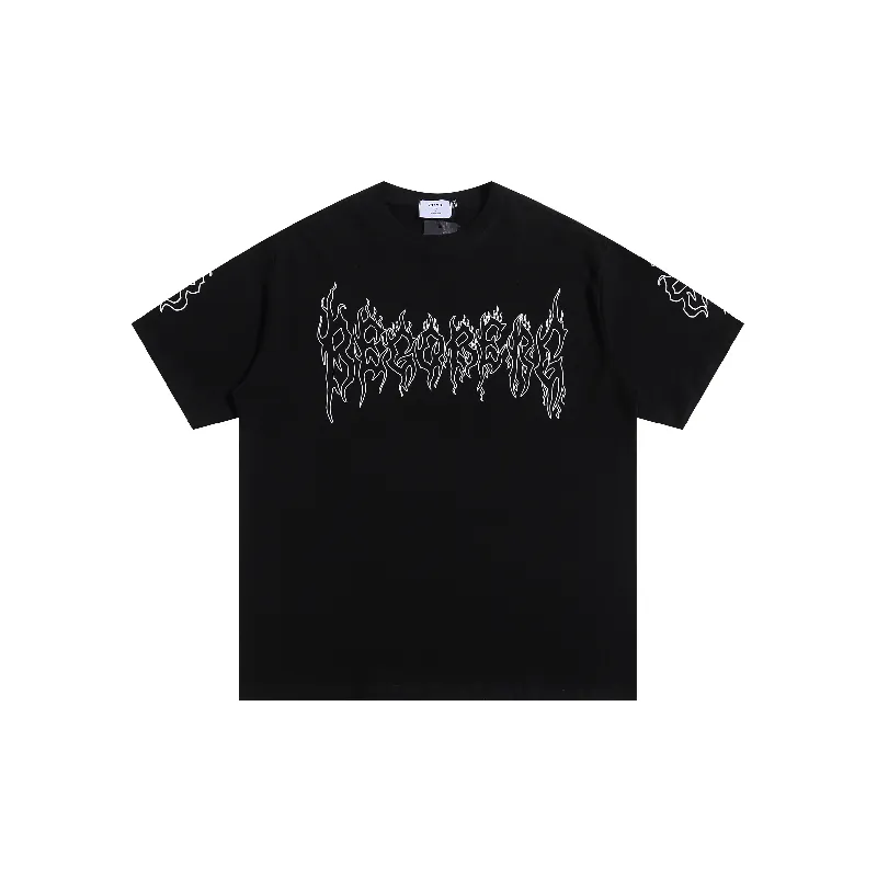 Fashionable Simple 100% Cotton T Shirt-0