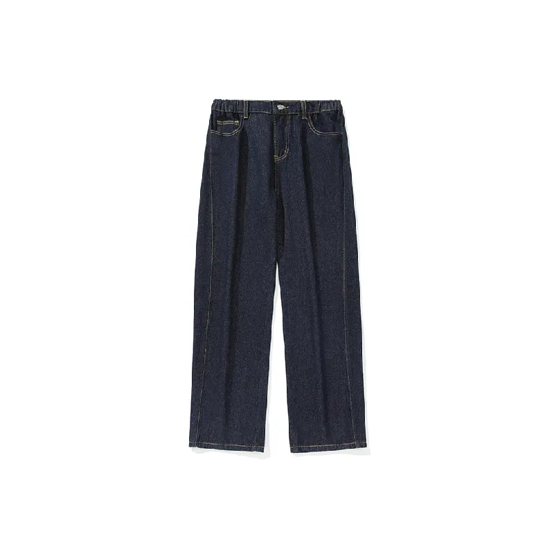 Retro Loose Jeans-4