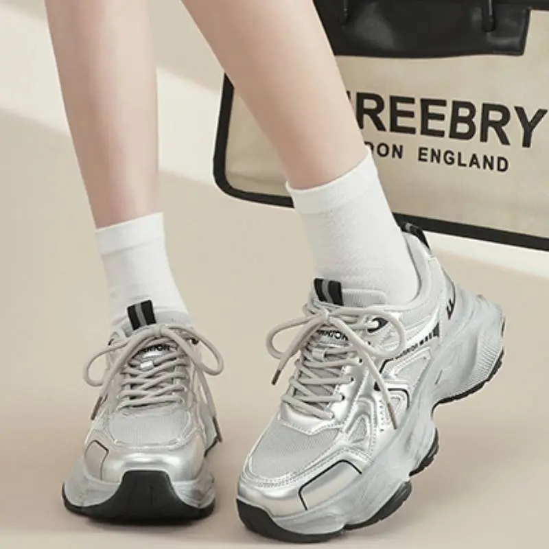 Breathable Casual Retro Chunky Sneakers-1