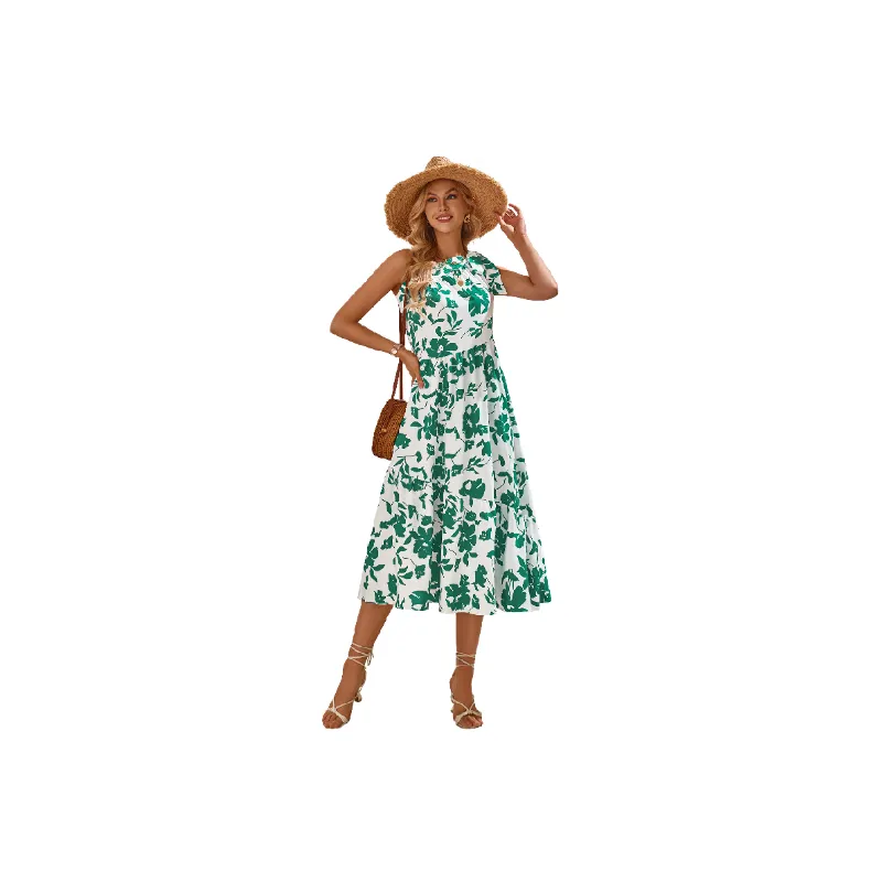 Elegant Funky Polyester Dress Women-2
