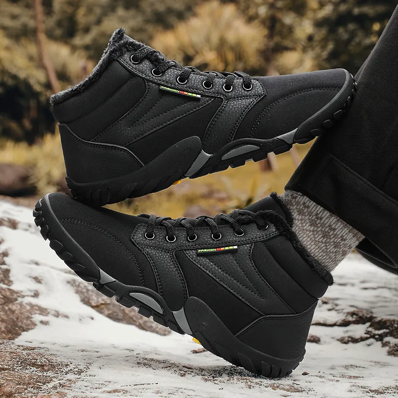 Simple Warm Hiking Shoes-13