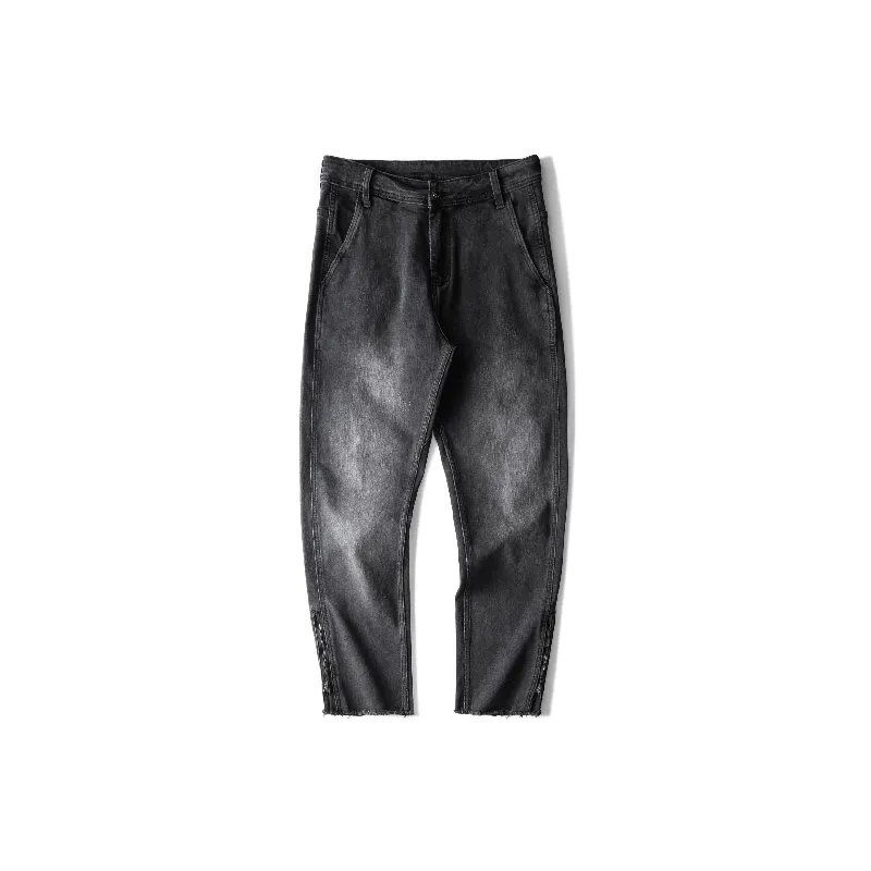 Casual Breathable Jeans-0