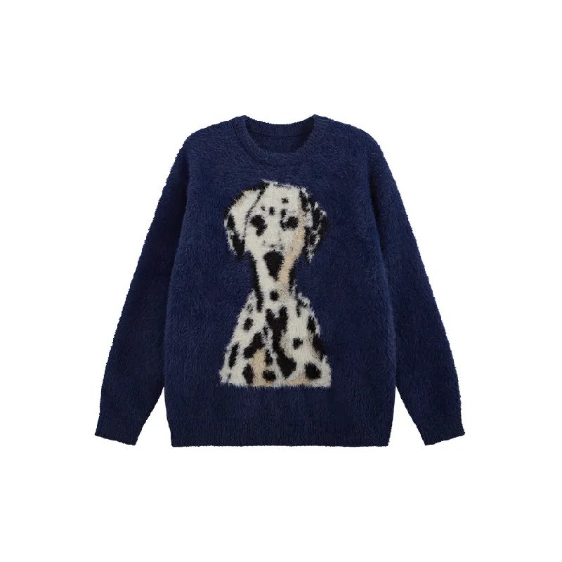 Fashion Loose 100% Nylon Sweater-0