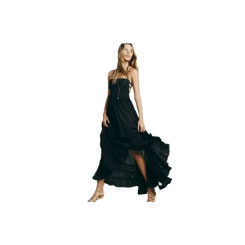 Fashionable Simple Cotton Slip Dress Women