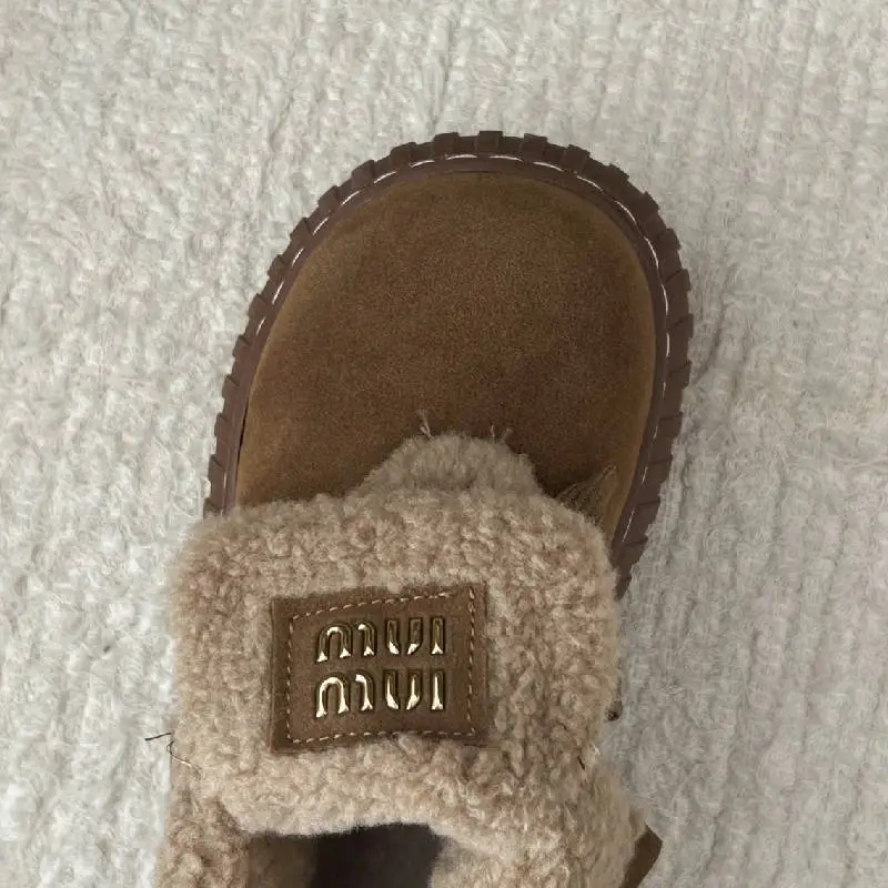 Basics Plain Snow Boots-6