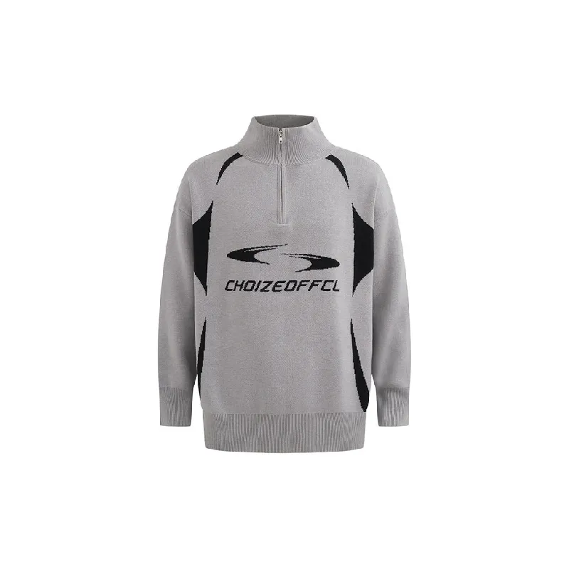 Street Hip Hop Cotton Blended Fabric Sweater-2