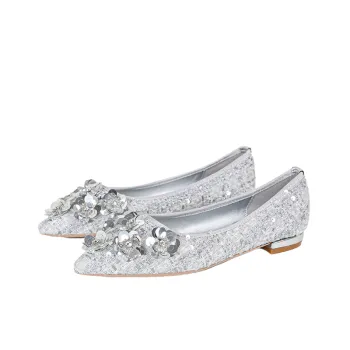 Retro Rhinestone Women'S Casual Shoes