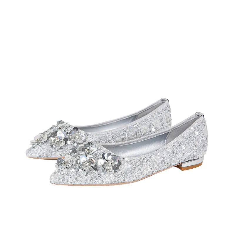Retro Rhinestone Women'S Casual Shoes-0