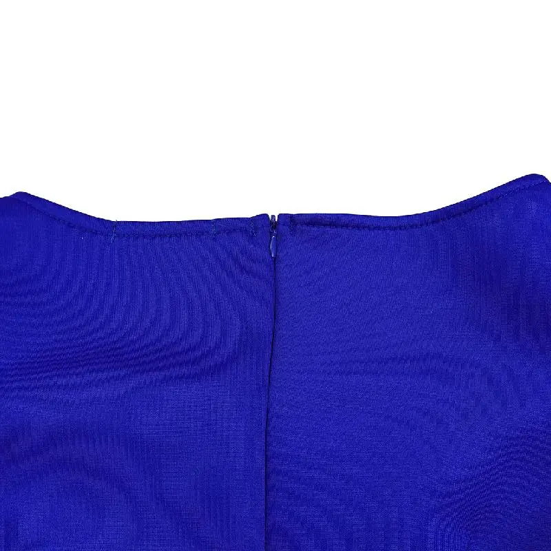 Casual Loose Polyester Dress Women-4