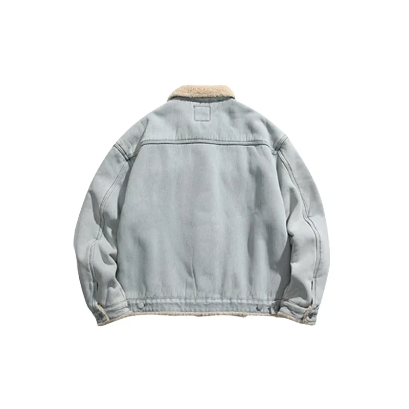 Simple Washed Polyester Jacket-1