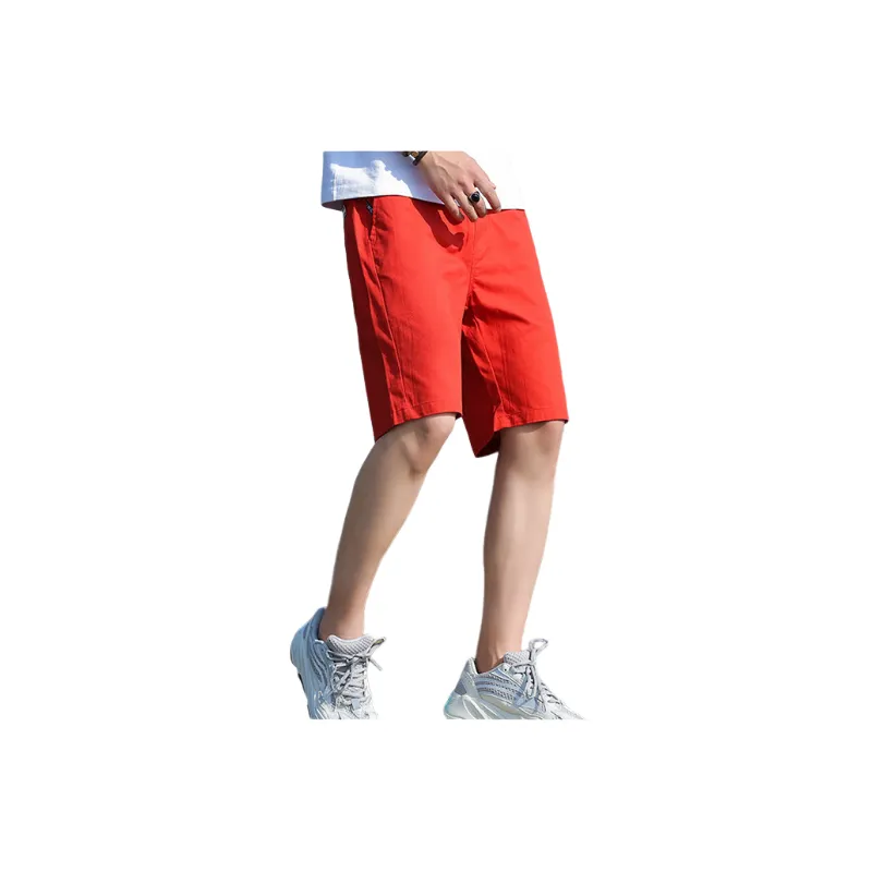 Sporty Fashionable Cotton Casual Shorts-5