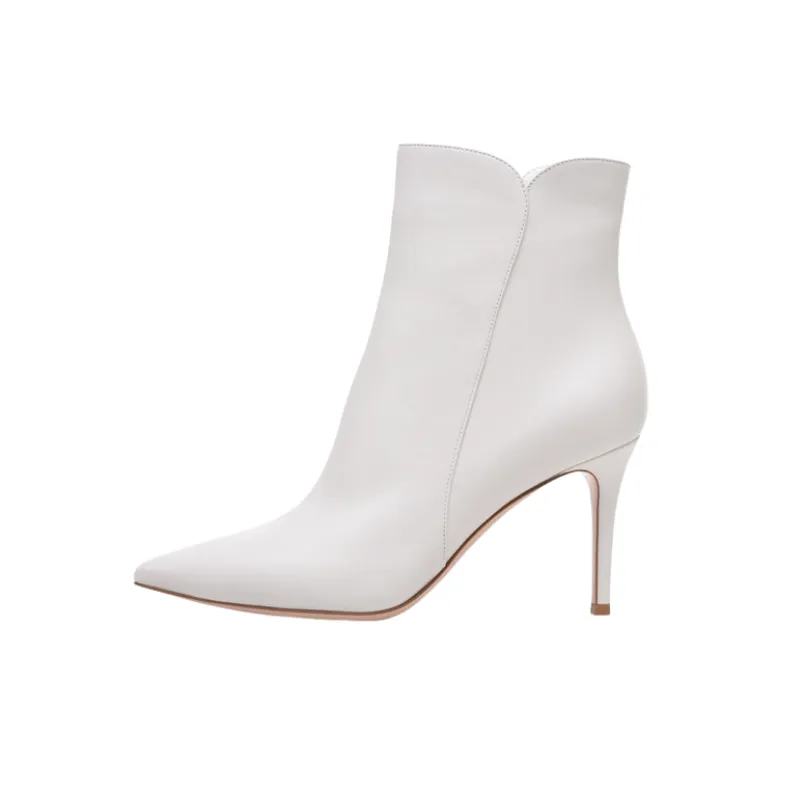 Fashionable Simple Ankle Boots-0