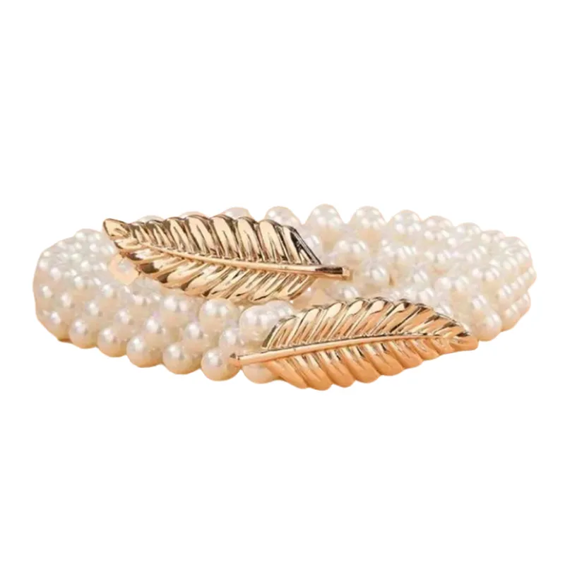 Fashionable Pearls Waist Chain Women-1