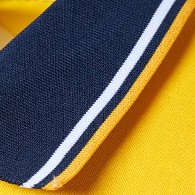 Loose Casual Blended Synthetic Fabrics Polo-1