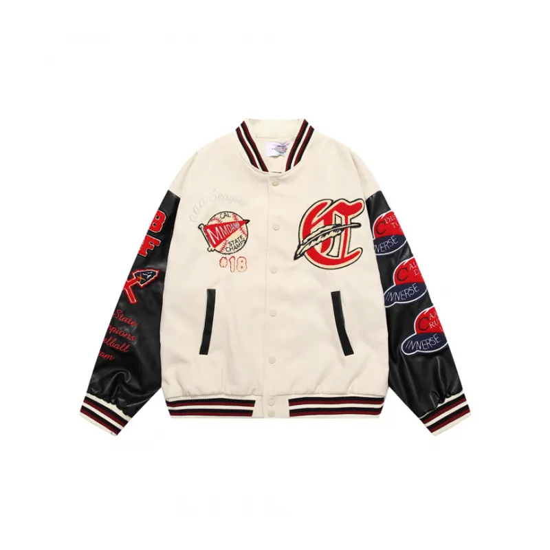 Casual Simple Baseball Jersey-0