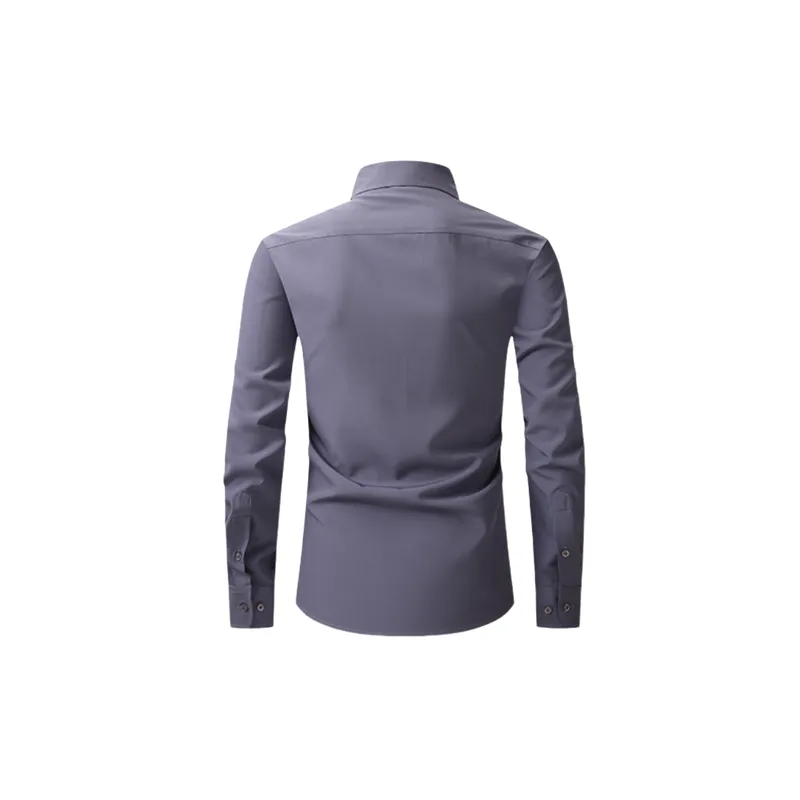 Casual Fashionable Blended Synthetic Fabrics Shirt-1