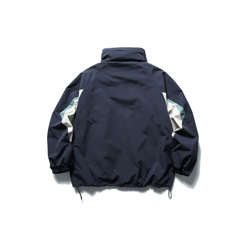 Casual Loose Zipper Jacket-5
