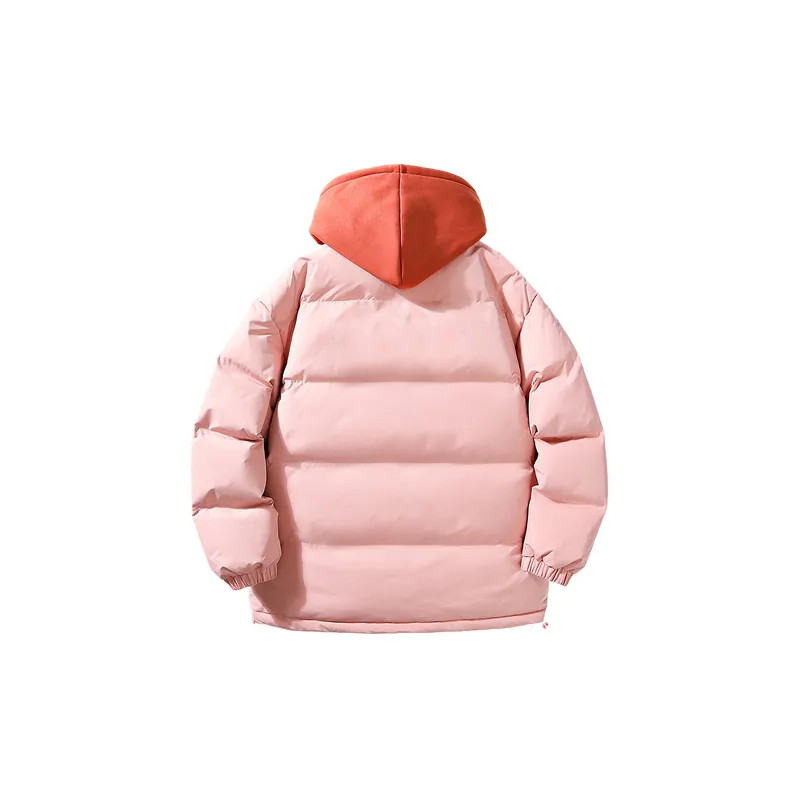 Retro Loose Blended Synthetic Fabrics Quilted Jacket-11