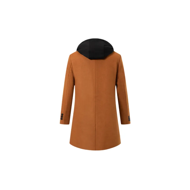 Casual Loose Woolen Fabric Coat-1