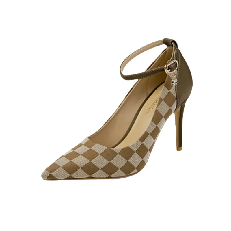 Glamorous Colorblock High Heels-0