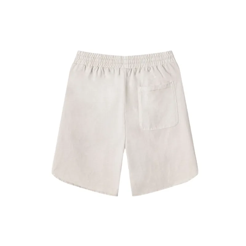 Simple Distress Cotton Casual Shorts-9