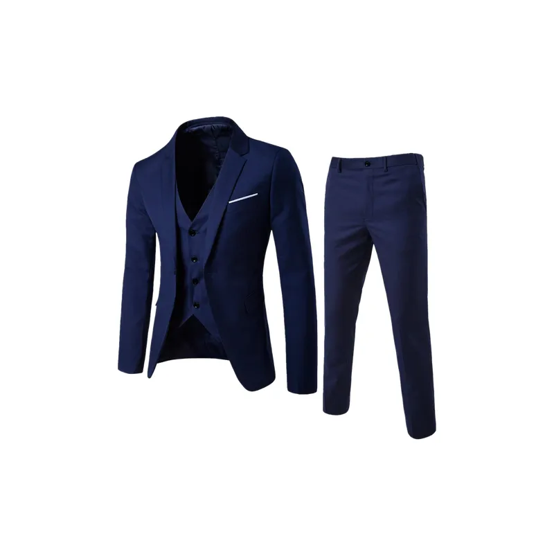 Business Fashionable Cotton Blended Fabric Suit-3