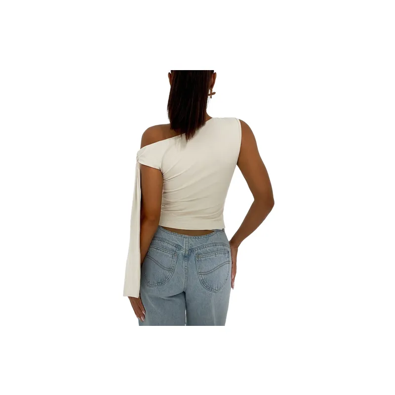 Fashionable Plain Polyester Vest Women-1