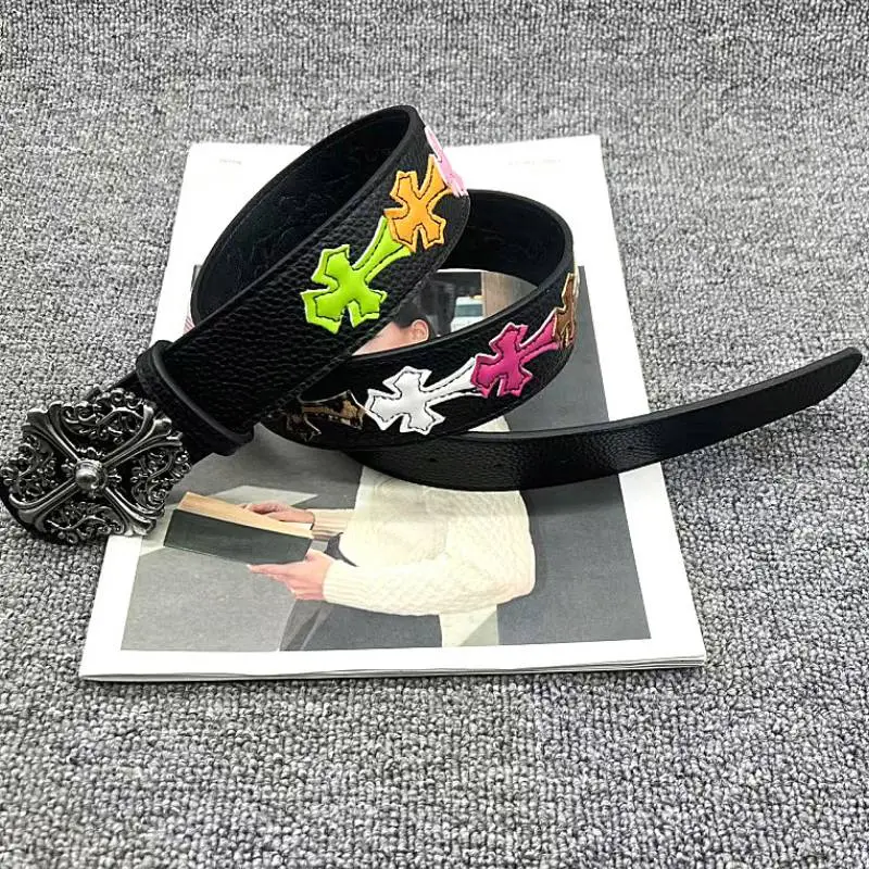 Simple Retro Leather Belt-1