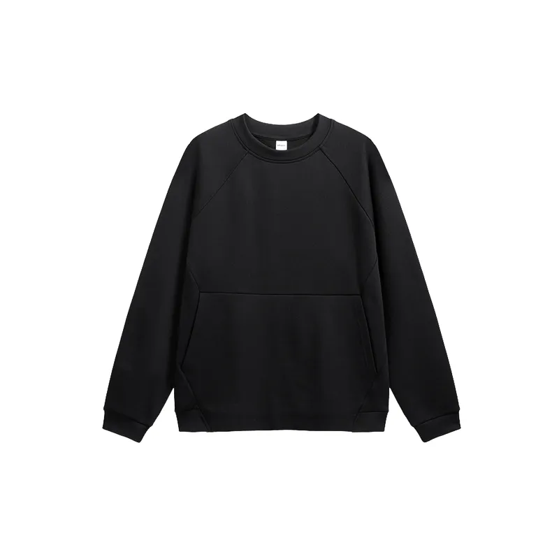 Plain Simple Polyester Sweatshirt-8