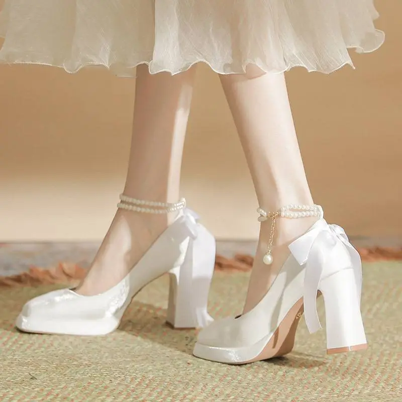 Basics Buckle Mary Jane Shoes-10