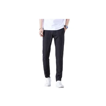 Casual Business Blended Synthetic Fabrics Suit Trousers
