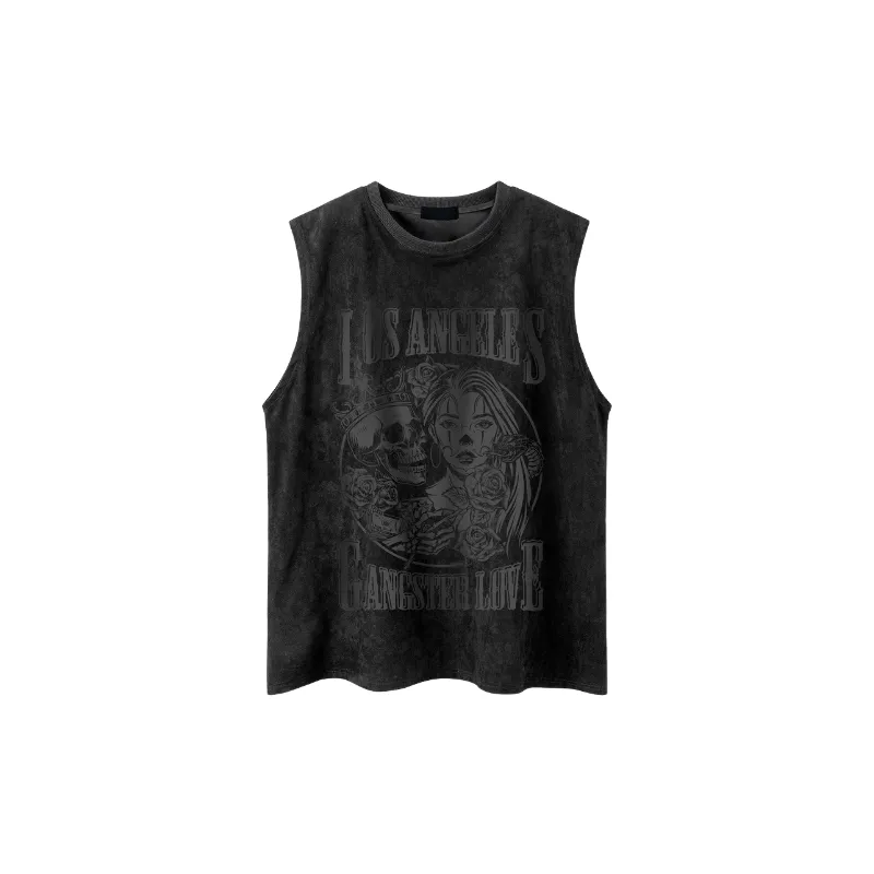 Casual Loose Polyester Vest-2
