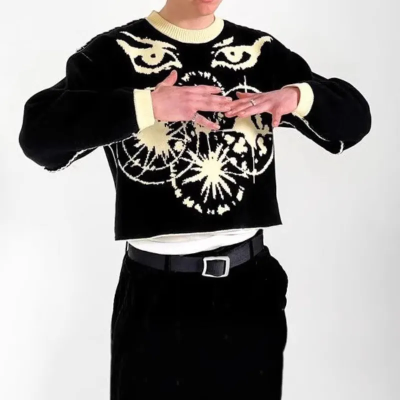 Loose Simple Sweater-4