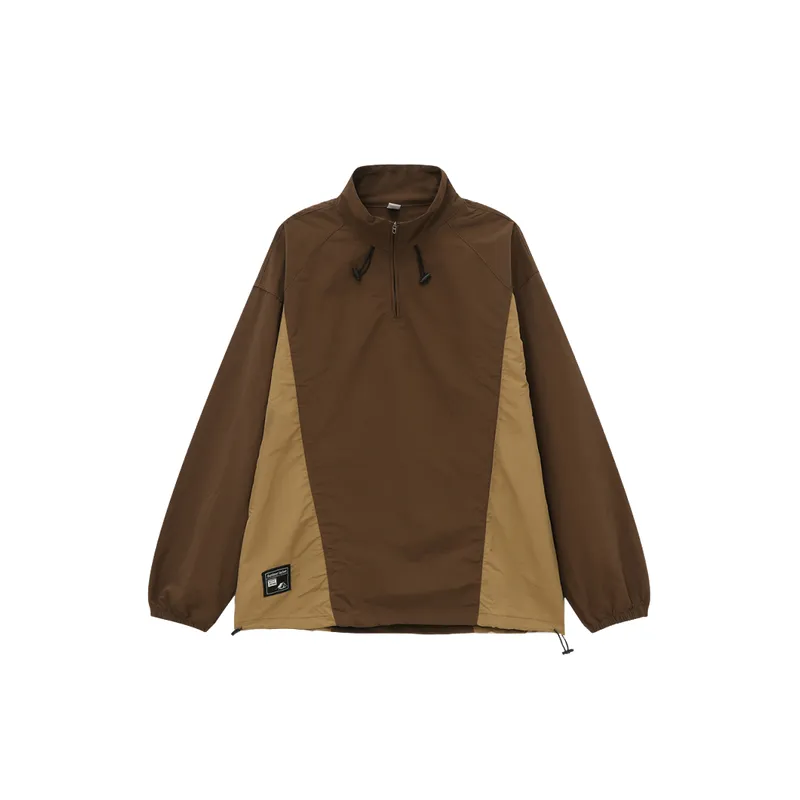Casual Zipper Blended Synthetic Fabrics Jacket-1