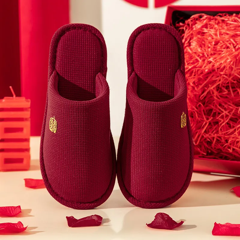 Plain Warm Slippers / Home Slippers-4