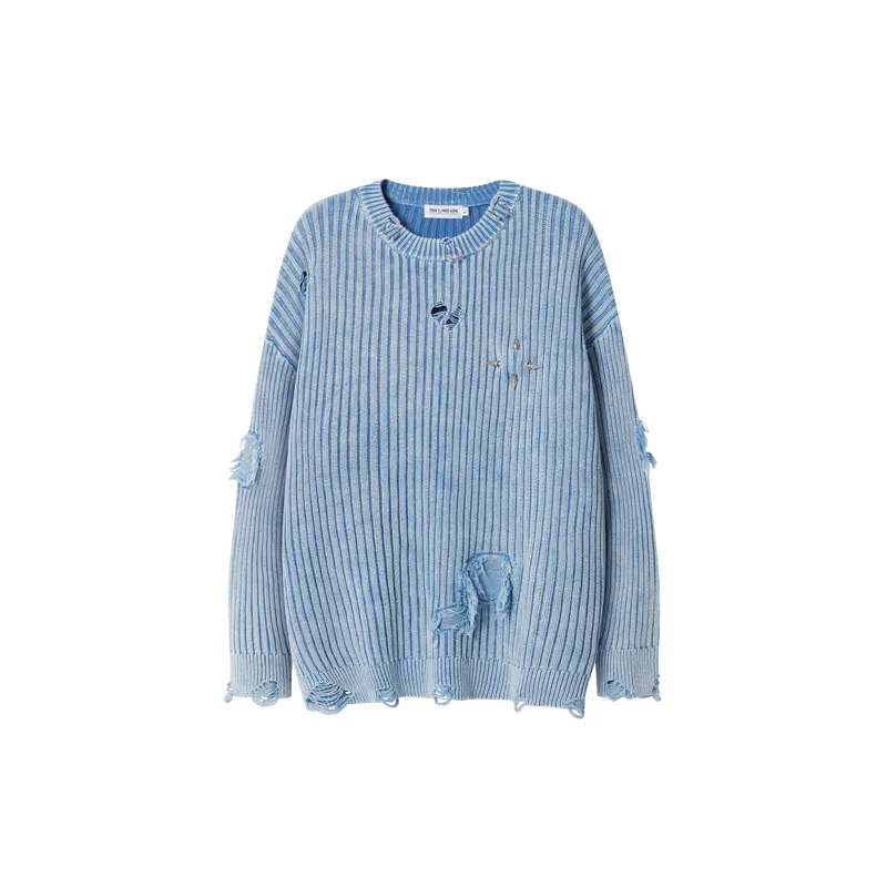 Retro Distress Sweater-4