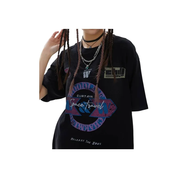 Retro Versatile Trendy T Shirt-3
