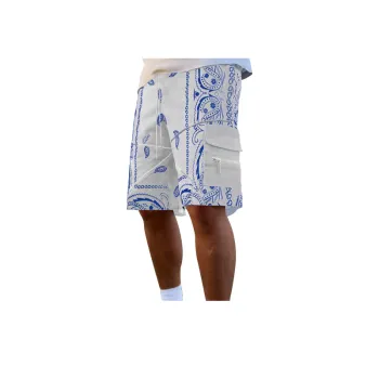 Casual Straight Shorts with Multi Pockets