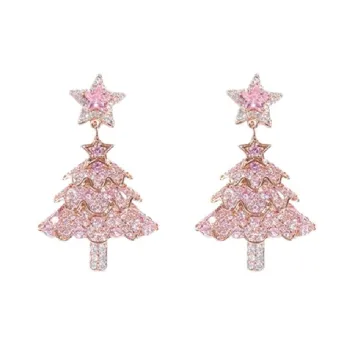 Elegant Christmas Rhinestone Earring