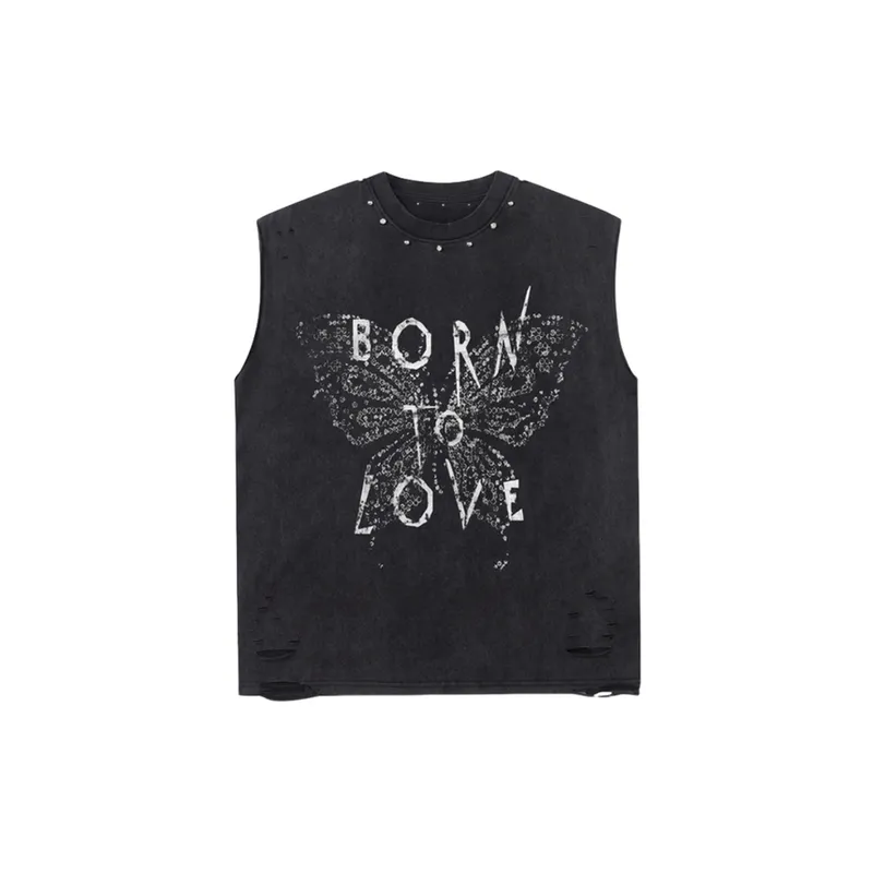Loose Trendy Sleeveless Vest-4