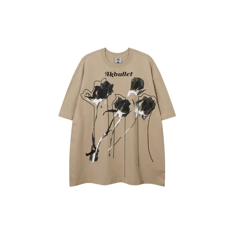 Fashionable Breathable 100% Cotton T Shirt-4