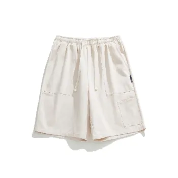 Retro Loose Cotton Baggy Casual Shorts
