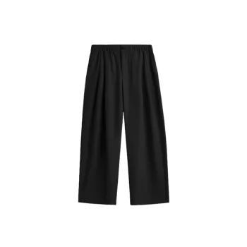 Loose Casual Polyester Suit Trousers