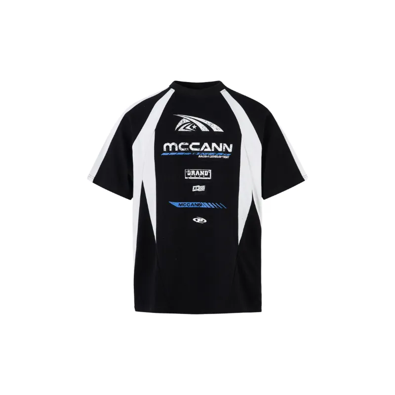 Sporty Loose 100% Cotton T Shirt-0
