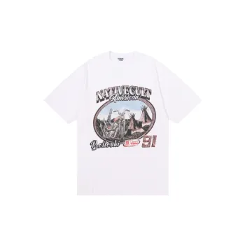Retro Loose Cotton T Shirt