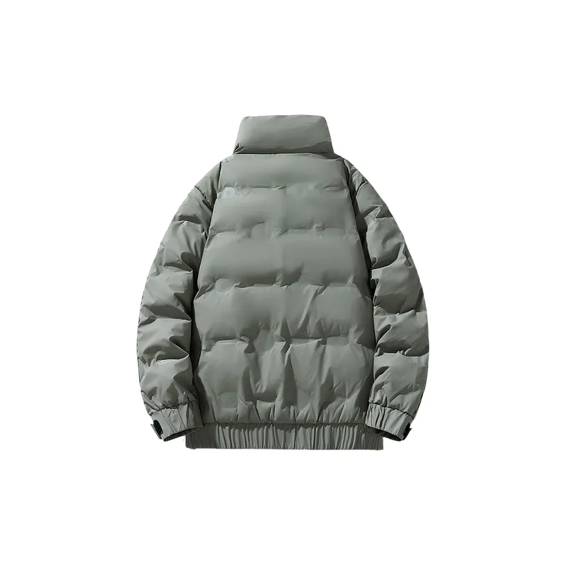 Fashionable Plain Polyester Quilted Jacket-9